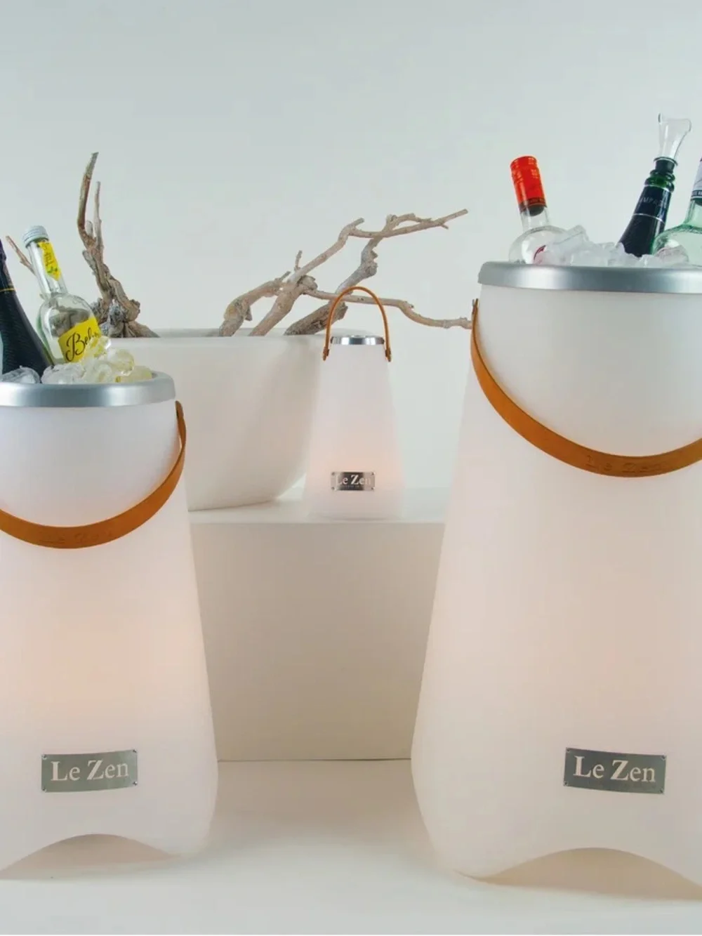 LED Ambient WINE cooler and speaker LED w/ remote